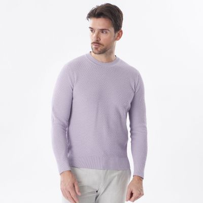 EPOCA UOMO (Men)/エポカ ウォモ ＊Ｓａｆａｒｉ５月号掲載＊スプリングジグザグニット