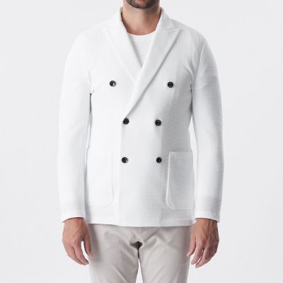 Safari5月号掲載＊ニットダブルジャケット | EPOCA UOMO (Men