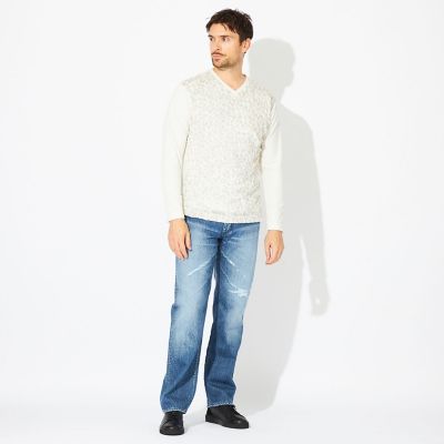 PRIMA COLLECTION】メッシュ別珍ジャージーカットソー