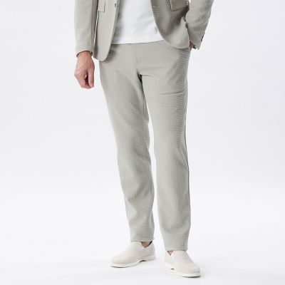 EPOCA UOMO (Men)/エポカ ウォモ 【セットアップ対応】ウェーブワッフルパンツ