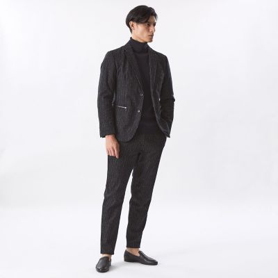 セットアップ対応】ストライプウールパンツ | EPOCA UOMO (Men)/エポカ