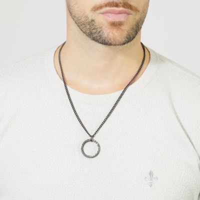 ＜EPOCA UOMO (Men)＞＊Ｓａｆａｒｉ５月号掲載＊グラスネックレス