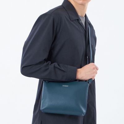 シンセティックシュリンクレザー 2WAYショルダーバッグ
