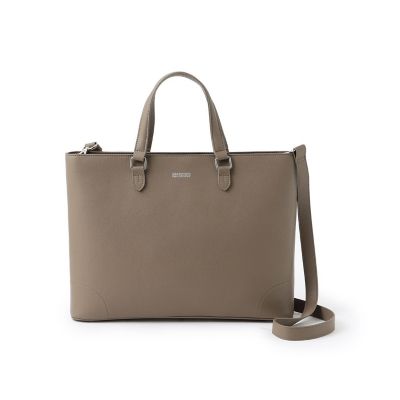 ＜MACKINTOSH PHILOSOPHY (Men)＞シンセティックシュリンクレザー　２ＷＡＹトートバッグ