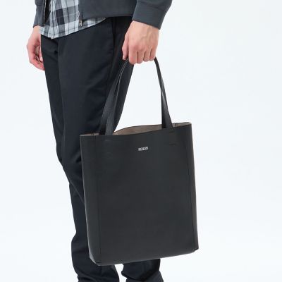 シンセティックシュリンクレザー バーチカルトート | MACKINTOSH