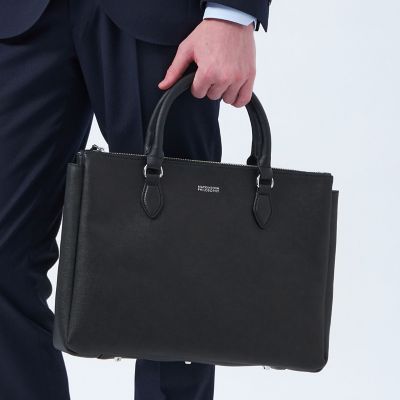 サフィアーノレザー ブリーフトート | MACKINTOSH PHILOSOPHY (Men