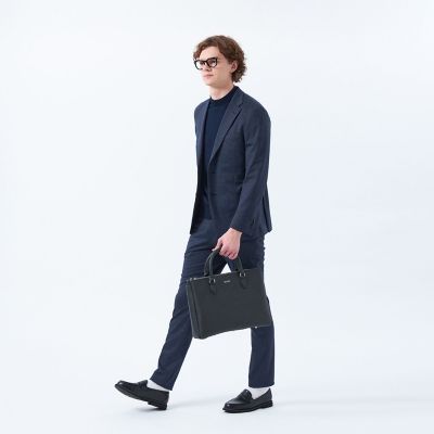25年春夏モデル】サフィアーノレザー ブリーフトート | MACKINTOSH