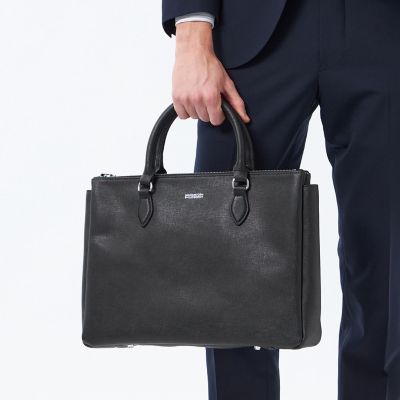 サフィアーノレザー ブリーフトート | MACKINTOSH PHILOSOPHY (Men