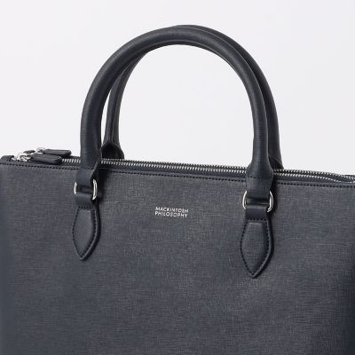 サフィアーノレザー ブリーフトート | MACKINTOSH PHILOSOPHY (Men