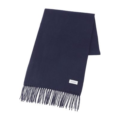 ウォッシャブルカシミヤ　ソリッドマフラー