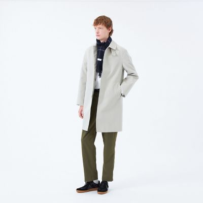 ウォッシャブルウールカシミヤ ブリティッシュチェックマフラー