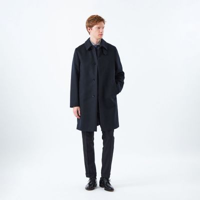ちゃまみマッキントッシュフィロソフィー チェスターコート カシミヤ混 カシミヤ混ビーバー WELLINGTON（ウェリントン