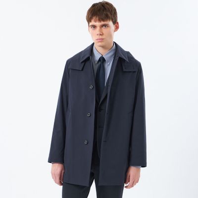 マッキントッシュ　スプリングコート　40 ネイビー　ステンカラーコート MACKINTOSH / マッキントッシュ | コットン ボンディング ステンカラー