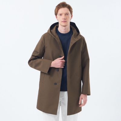 ポリエステル×コットン ボンディング WELLINGTON HOOD