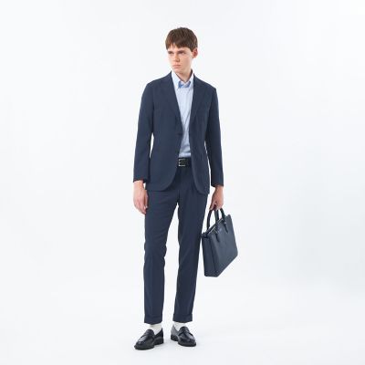 極美品✨マッキントッシュ トロッター セットアップ ネイビー シアサッカー L位 TROTTER - 【公式】MACKINTOSH PHILOSOPHY（マッキントッシュ