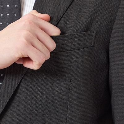 トロッター エクストラソリッドジャケット ウール調ドビー