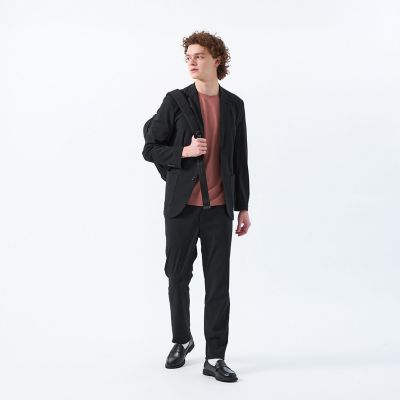 現行/美品 マッキントッシュフィロソフィー イージースーツ セットアップ XL ドライフラットストレッチ イージージャケット ドライフラット