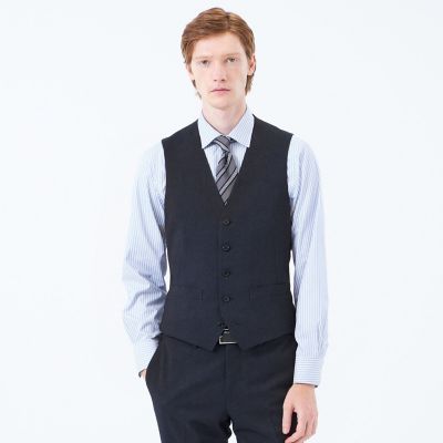 ＜MACKINTOSH PHILOSOPHY (Men)＞トロッター　ウェストコート　ピンヘッドストレッチ