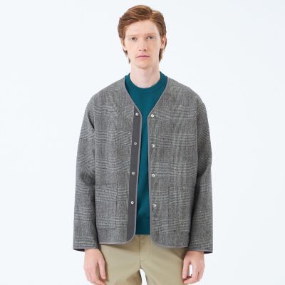 ノーカラージャケット 高密度リバークロス | MACKINTOSH PHILOSOPHY