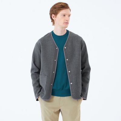 ノーカラージャケット 高密度リバークロス | MACKINTOSH PHILOSOPHY