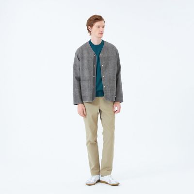 ノーカラージャケット 高密度リバークロス | MACKINTOSH PHILOSOPHY