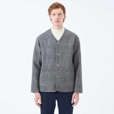 ノーカラージャケット 高密度リバークロス | MACKINTOSH PHILOSOPHY
