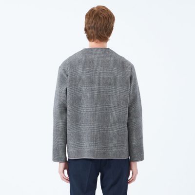 ノーカラージャケット 高密度リバークロス | MACKINTOSH PHILOSOPHY