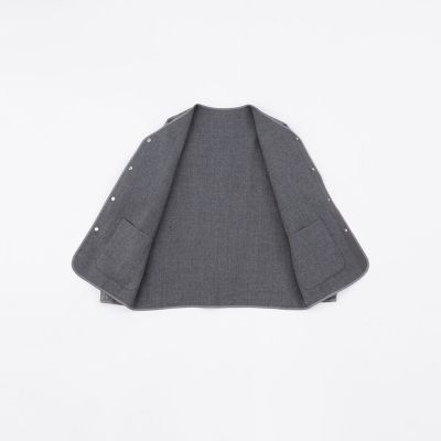 ノーカラージャケット 高密度リバークロス | MACKINTOSH PHILOSOPHY