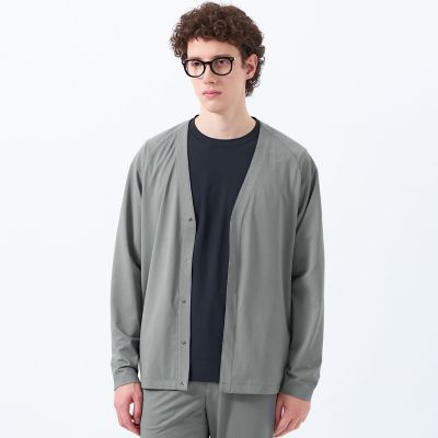 ＜MACKINTOSH PHILOSOPHY (Men)＞ドライフラットストレッチ　ハイパーストレッチメッシュ　カーディガン