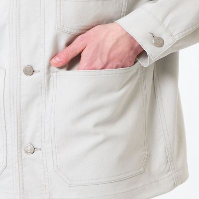 WEEKENDER】 ノーカラーカバーオール ドライオックス／デニム