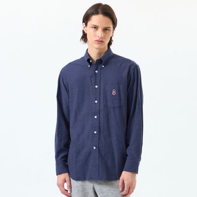 ＜MACKINTOSH PHILOSOPHY (Men)＞バッキンガムベア　シャンブレーネル／チェック　長袖ボタンダウン