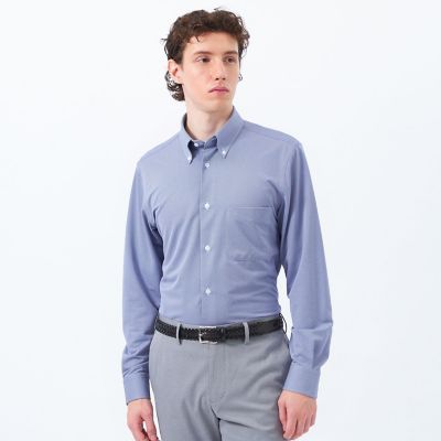 ＜MACKINTOSH PHILOSOPHY (Men)＞トロッター　シャツ　スクエアボタンダウン　トリコットバリエーション