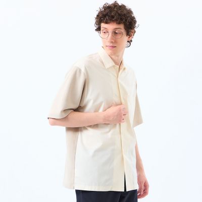 Mackintosh 【SALE】MACKINTOSH PHILOSOPHY (Men)/マッキントッシュ フィロソフィー ニットコンビシャツ ケーブルニット×ブロード 41アイボリー トップス【三越伊勢丹/公式】