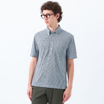 ＜MACKINTOSH PHILOSOPHY (Men)＞トロッター　鹿の子ジャージー　プリント柄バリエーション　ボタンダウンポロ