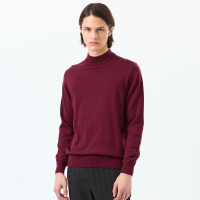 ＜MACKINTOSH PHILOSOPHY (Men)＞ハイゲージ天竺　モックネックプルオーバーニット