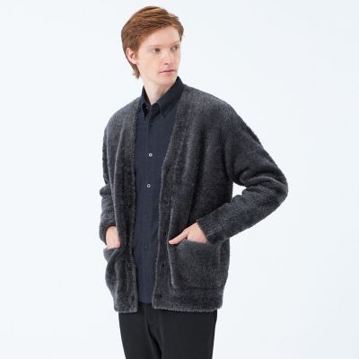 ＜MACKINTOSH PHILOSOPHY (Men)＞Ｏｃｔａ（Ｒ）使用　Ｖネックカーディガン