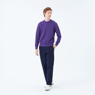 14G カノコ風ジャカード クルーネックニット | MACKINTOSH