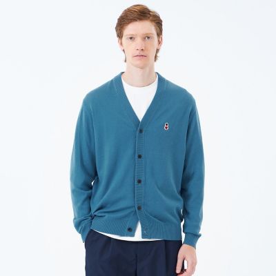 ＜MACKINTOSH PHILOSOPHY (Men)＞バッキンガムベア　綿ウール天竺　Ｖネックカーディガン