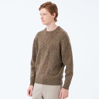 Mackintosh 【SALE】MACKINTOSH PHILOSOPHY (Men)/マッキントッシュ フィロソフィー 5Gムリネ天竺 クルーネックプルオーバー 58ブラウン トップス【三越伊勢丹/公式】