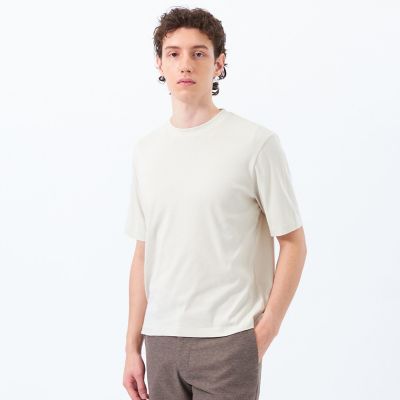 18G天竺ニットT-SHIRT 18Gコットン天竺 クルーネックニットTシャツ | MACKINTOSH