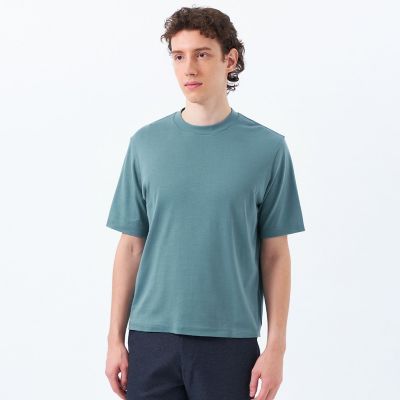 18Gコットン天竺 クルーネックニットTシャツ | MACKINTOSH