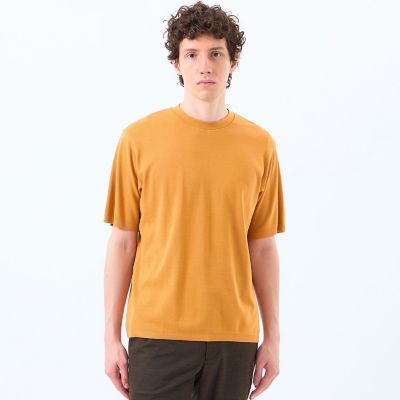 30／1ミニカノコ クルーネック半袖ニットTシャツ | MACKINTOSH