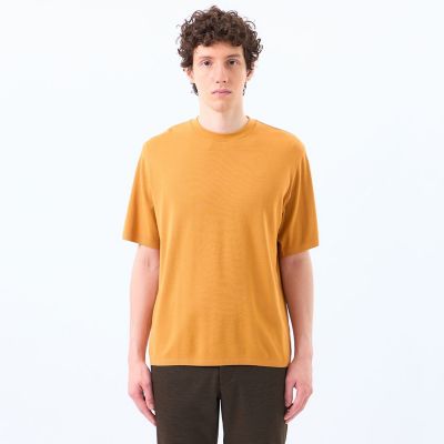 30／1ミニカノコ クルーネック半袖ニットTシャツ | MACKINTOSH