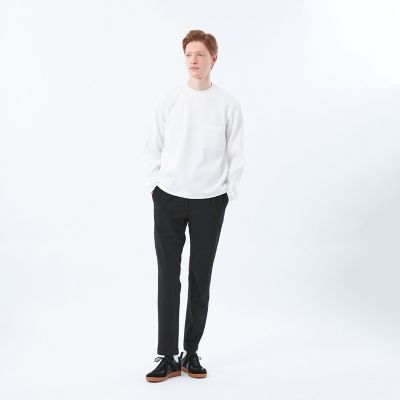 ブリテック クルーネックロンT テクノワッフル | MACKINTOSH