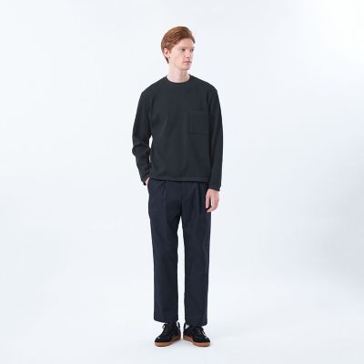ブリテック クルーネックロンT テクノワッフル | MACKINTOSH 