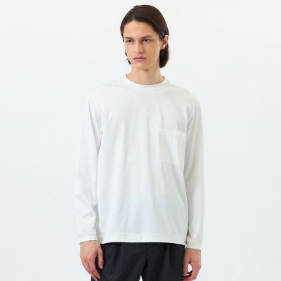 ＜MACKINTOSH PHILOSOPHY (Men)＞クルーネックロンＴ　ベアスムース