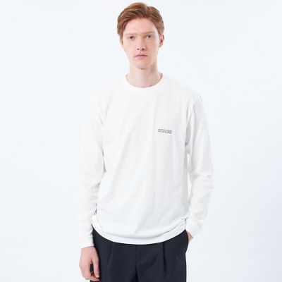 ＜MACKINTOSH PHILOSOPHY (Men)＞【ＷＥＢ＆一部店舗限定】５．６ｏｚ天竺　クルーネックロゴロンＴ