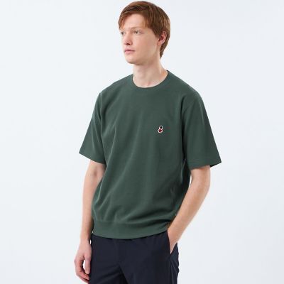 Mackintosh 【SALE】MACKINTOSH PHILOSOPHY (Men)/マッキントッシュ フィロソフィー BUCKINGHAM BEAR ワイドリブTシャツ サーフニット 75グリーン3 トップス【三越伊勢丹/公式】