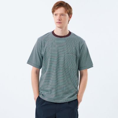 WEEKENDER】クルーネックポケT レトロボーダー | MACKINTOSH