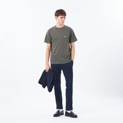 未使用品★正規品 マッキントッシュロンドン G5P06 2枚セット クルーネック 半袖 Tシャツ／トップス ネイビー／ブラック 38 日本製 タグ付　h12-st30331-05 MACKINTOSH LONDON｜マッキントッシュ ロンドンのTシャツ/カットソー